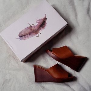 Jessica Simpson - Sheyna | Wedge Sandal | Size 7 | Cognac